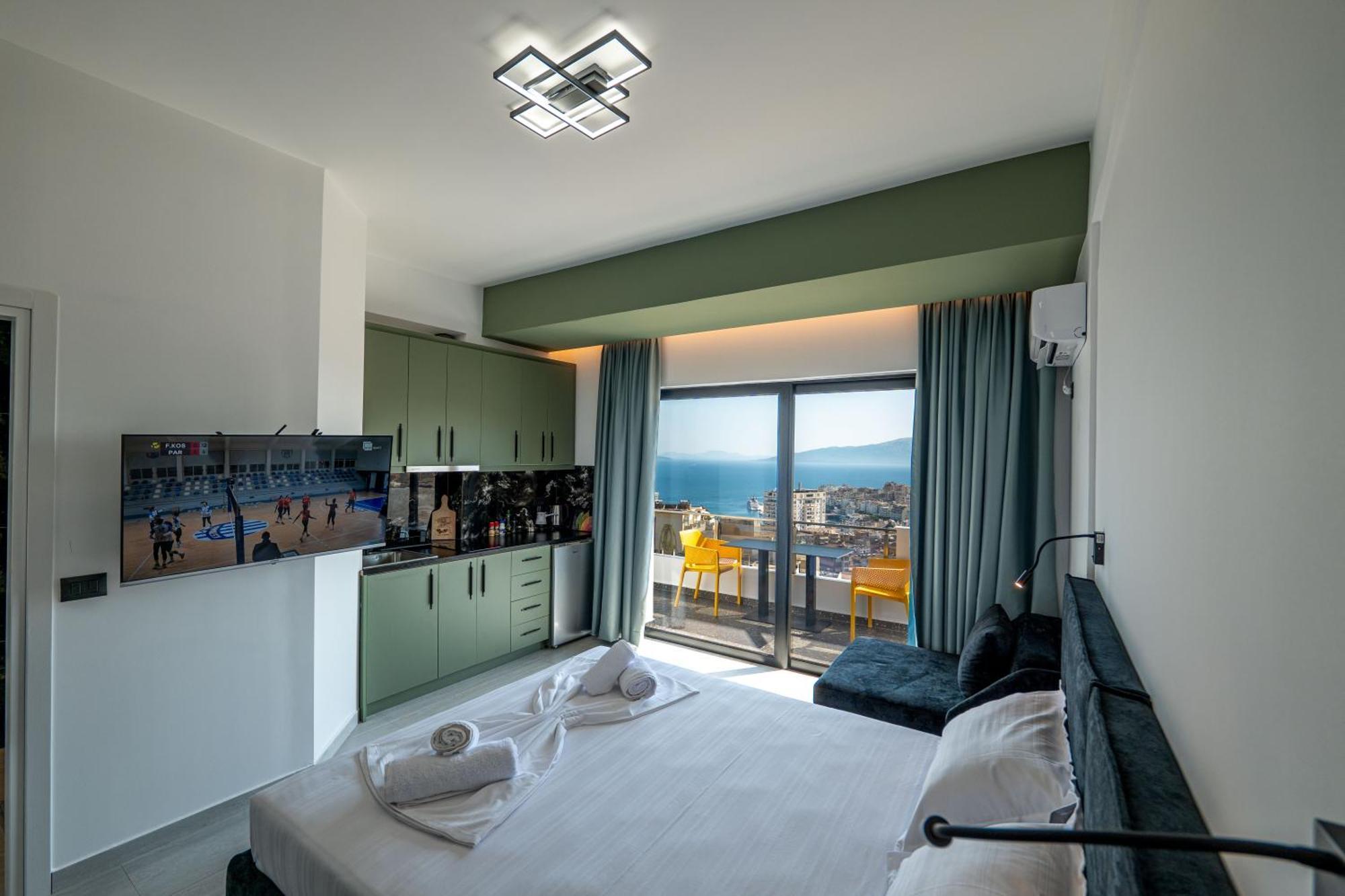 Euphoria Apartments Sarandë Exterior foto