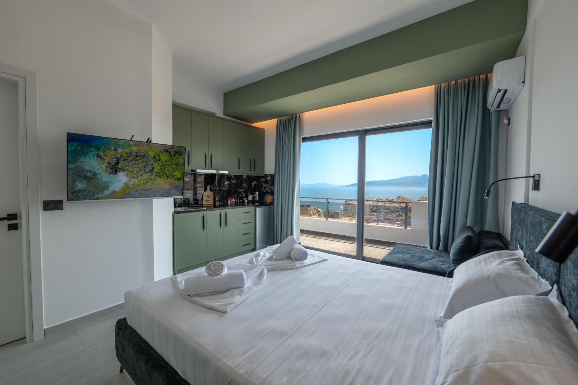 Euphoria Apartments Sarandë Exterior foto